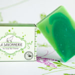 Savon vert au thé vert et sa boite